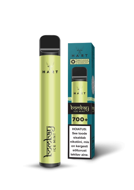 HART Bombay Ice Mint 700+ ühekordne e-sigaret