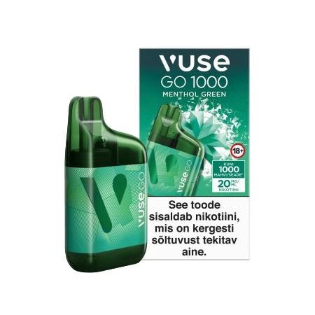 VUSE GO Box Green Menthol 20mg | Snus Empire
