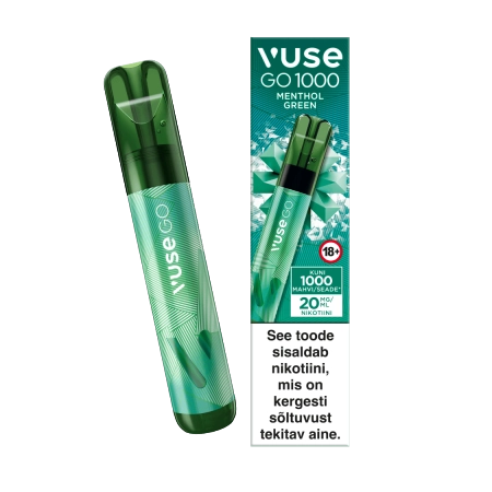 VUSE GO Pen Green Menthol 20mg | Snus Empire