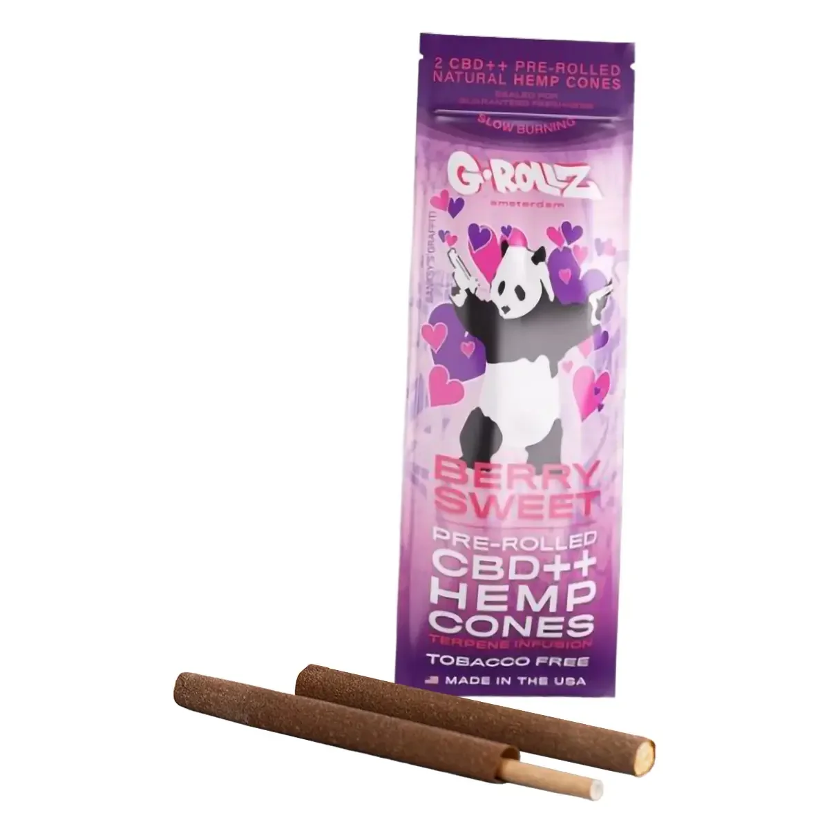 Pre-Rolled Hemp Wraps Berry Sweet