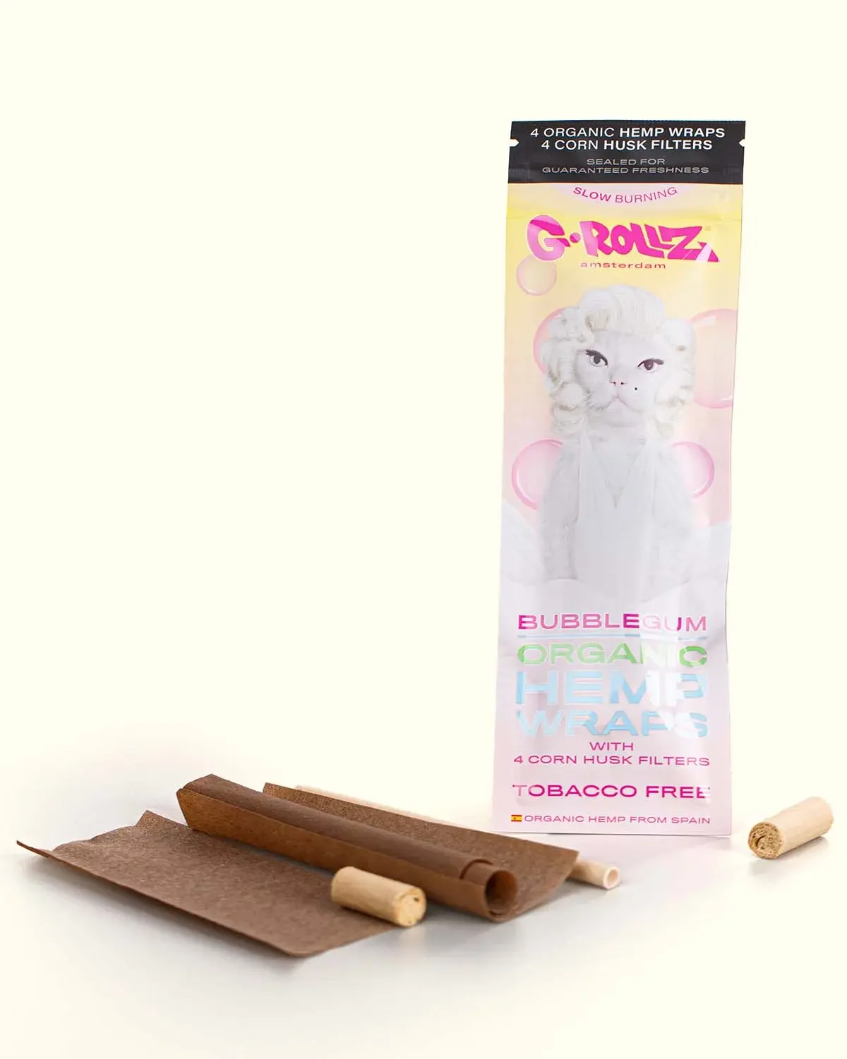 Pre-Rolled Hemp Wraps Bubblegum 