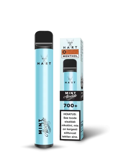 HART Mint Absolute 700+ ühekordne e-sigaret 