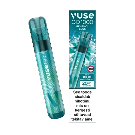 VUSE GO Pen Blue Menthol 20mg | Snus Empire