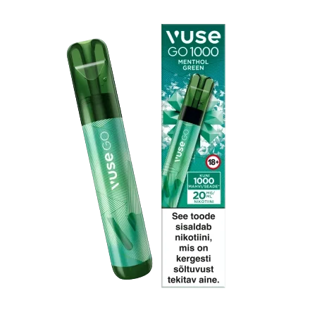 VUSE GO Pen Green Menthol 20mg | Snus Empire